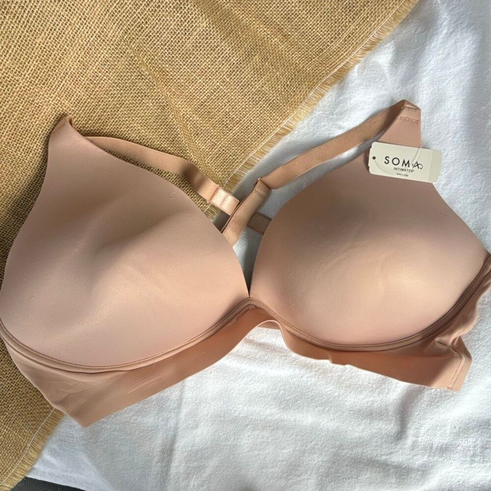 NWT Soma ENBLISS Luxe Plunge Bralette XXL - Hush - Picture 4 of 8